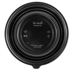 Karat 32 oz PP Round Microwaveable Container, Black — 150 ct — product photo 4