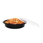 Karat 32 oz PP Round Microwaveable Container, Black — 150 ct — product photo 8