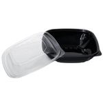 Karat 32 oz Square Disposable Salad Bowl, PET, Black — 300 ct — product photo 8