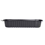 Karat 36 oz Microwaveable Take-Out Box, PP, Black — 300 ct — product photo 4
