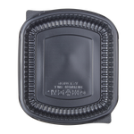 Karat 36 oz Microwaveable Take-Out Box, PP, Black — 300 ct — product photo 5