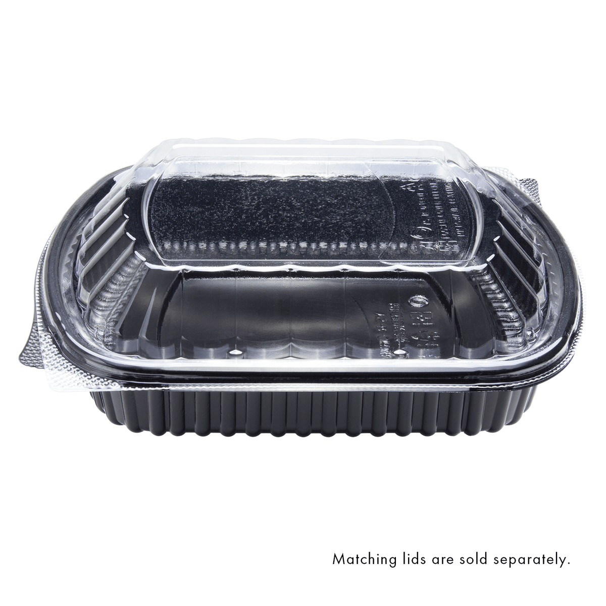 Karat 36 oz Microwaveable Take-Out Box, PP, Black — 300 ct — product photo 9
