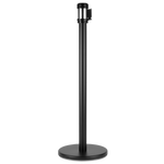 Karat 38" Black Guidance Stanchion with 78" Black Retractable Belt — Set of 2 — product photo 3
