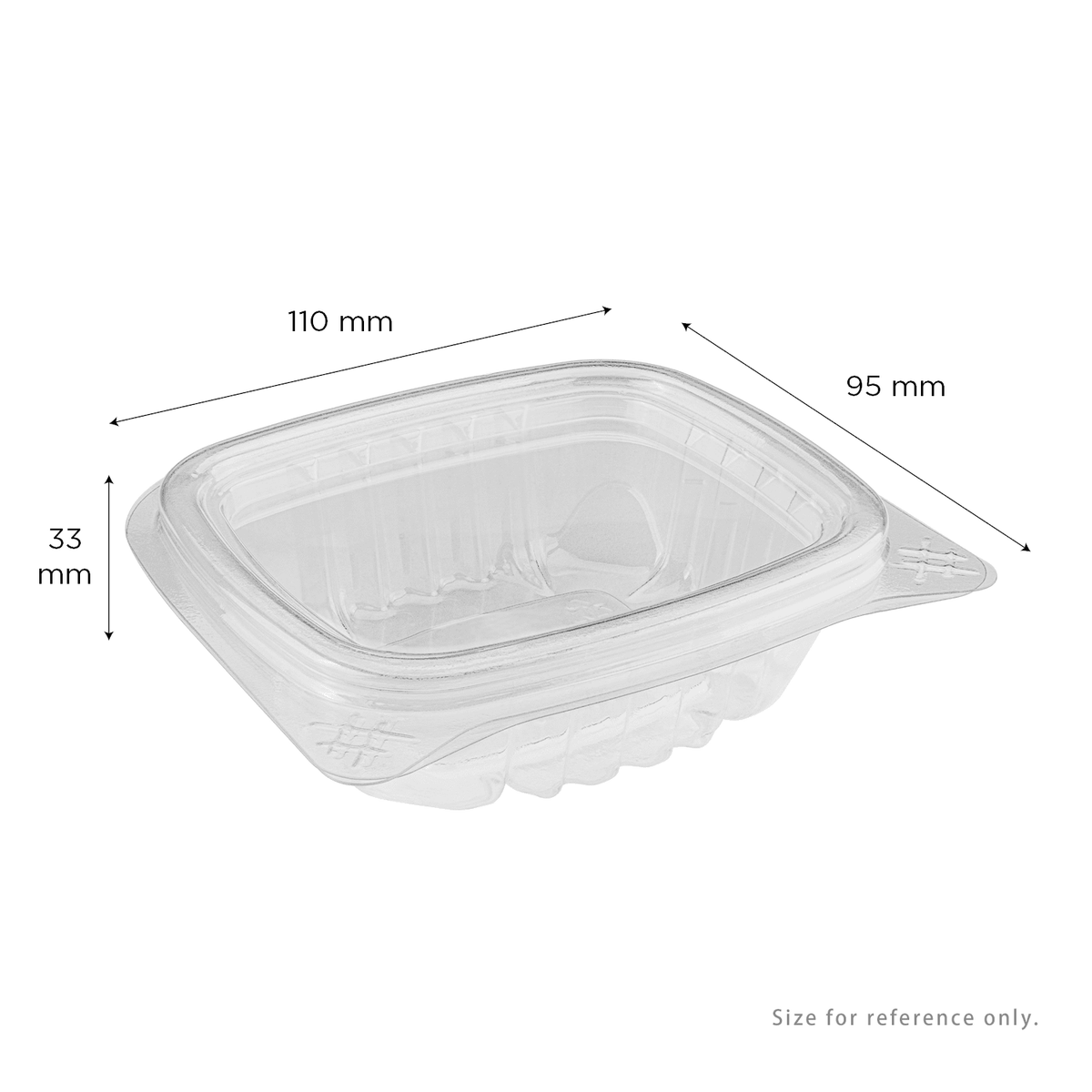 Karat 4 oz Hinged Deli Container, PET — 400 ct — product photo 5