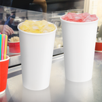 Karat 44 oz Cold Paper Cup (115 mm), White — 500 ct — product photo 3
