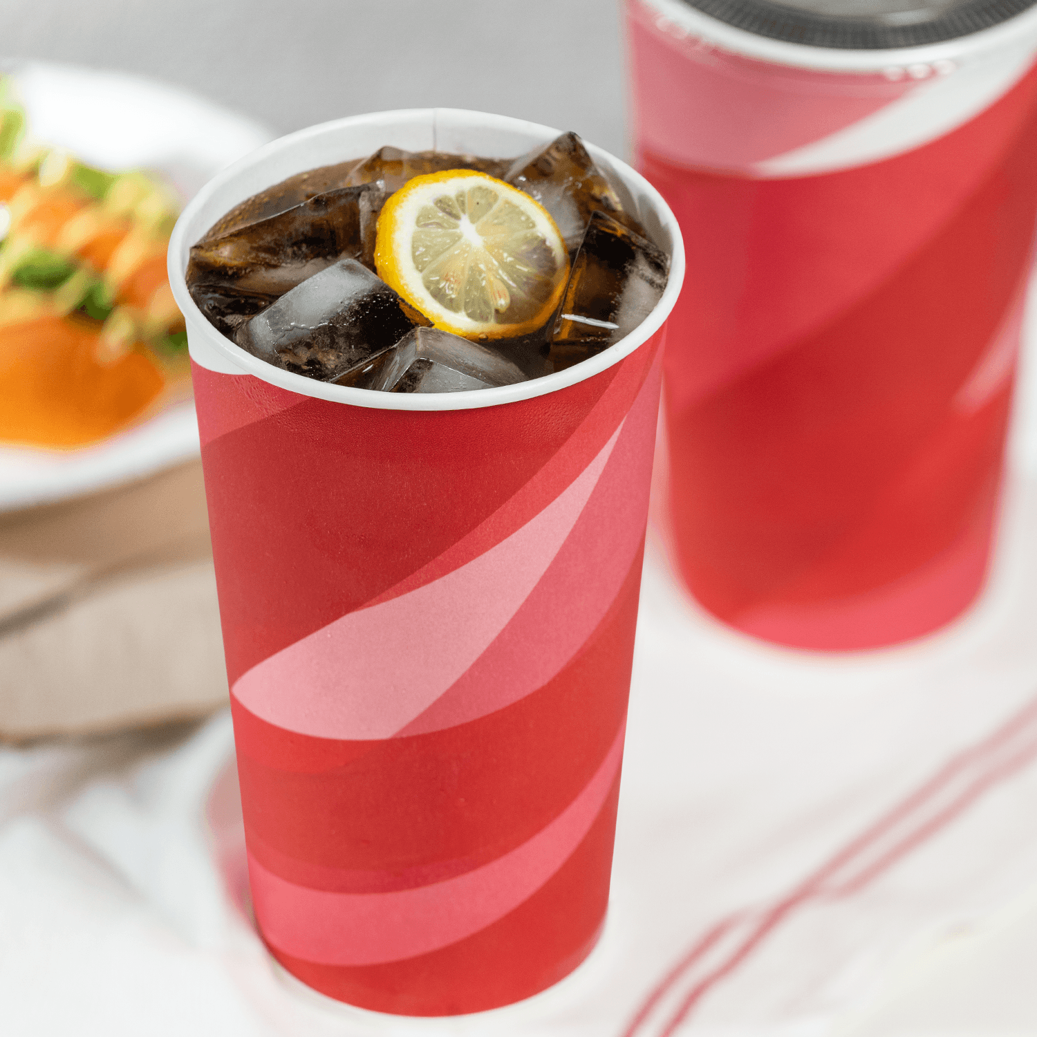 Karat 44 oz Paper Cold Cups, 115 mm, Kold Print — 500 ct