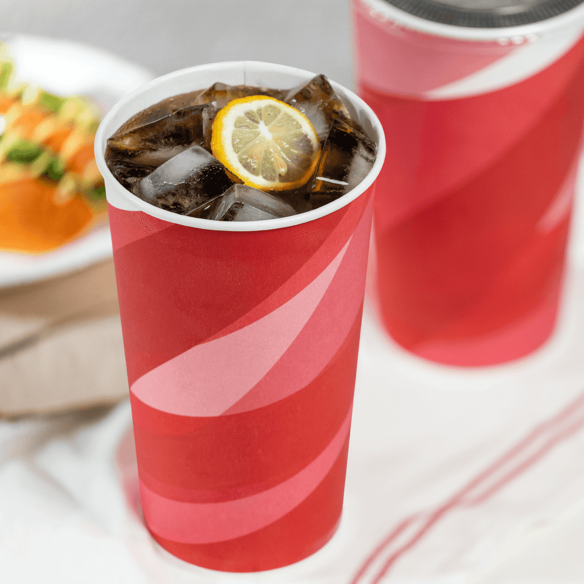 Karat 44 oz Paper Cold Cups, 115 mm, Kold Print — 500 ct