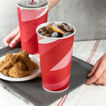 Karat 44 oz Paper Cold Cups, 115 mm, Kold Print — 500 ct — product photo 4