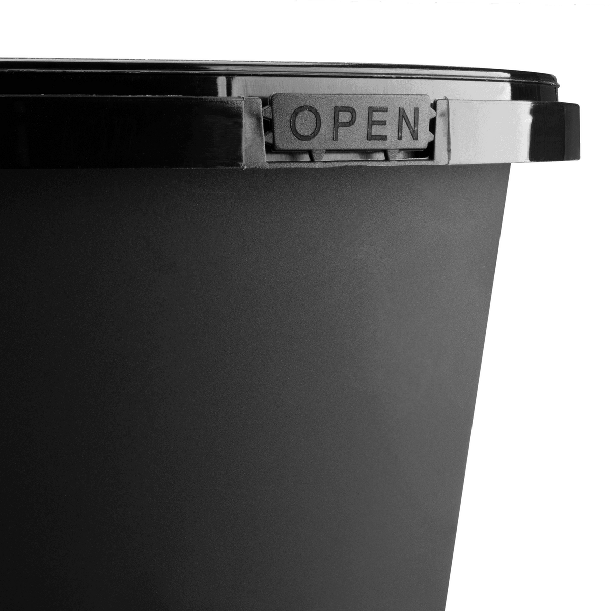 Karat 44 oz PP Tamper Resistant Injection Molded Microwaveable Black Food Container w/Clear lid — 150 sets — product photo 6