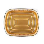 Karat 48 oz Black and Gold Aluminum Pans with PET Dome Lids — 50 sets — product photo 5