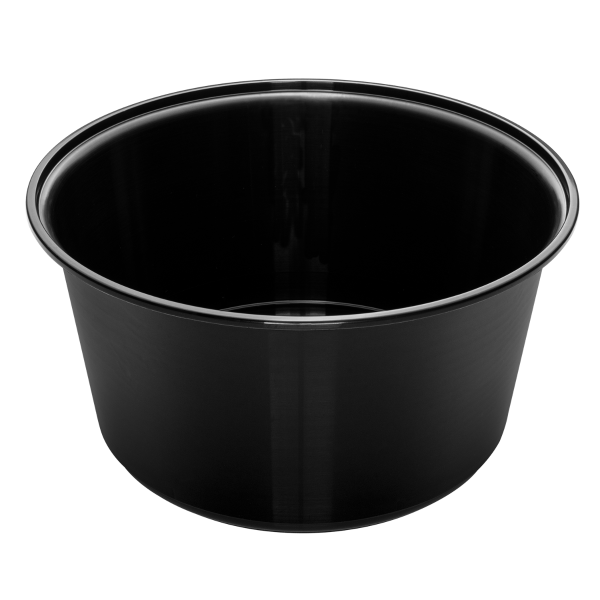 Karat 48 oz Disposable Bowls, Black, Injection Molded PP, 179 mm — 300 ct — product photo 2