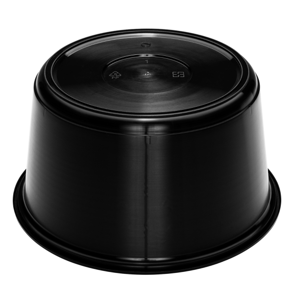 Karat 48 oz Disposable Bowls, Black, Injection Molded PP, 179 mm — 300 ct — product photo 6