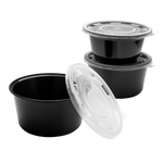 Karat 48 oz Disposable Bowls, Black, Injection Molded PP, 179 mm — 300 ct — product photo 9