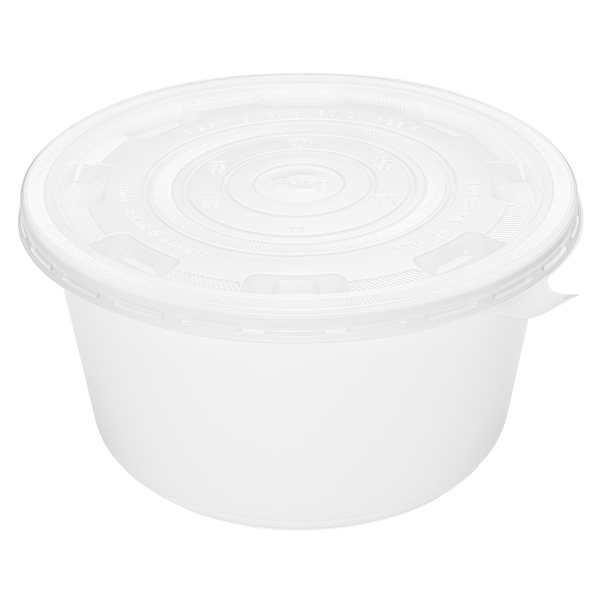 Karat 48 oz Disposable Bowls, White, Injection Molded PP, 179 mm — 300 ct — product photo 8