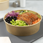 Karat 48 oz Paper Short Buckets, Kraft — 270 ct