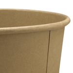 Karat 48 oz Paper Short Buckets, Kraft — 270 ct — product photo 6