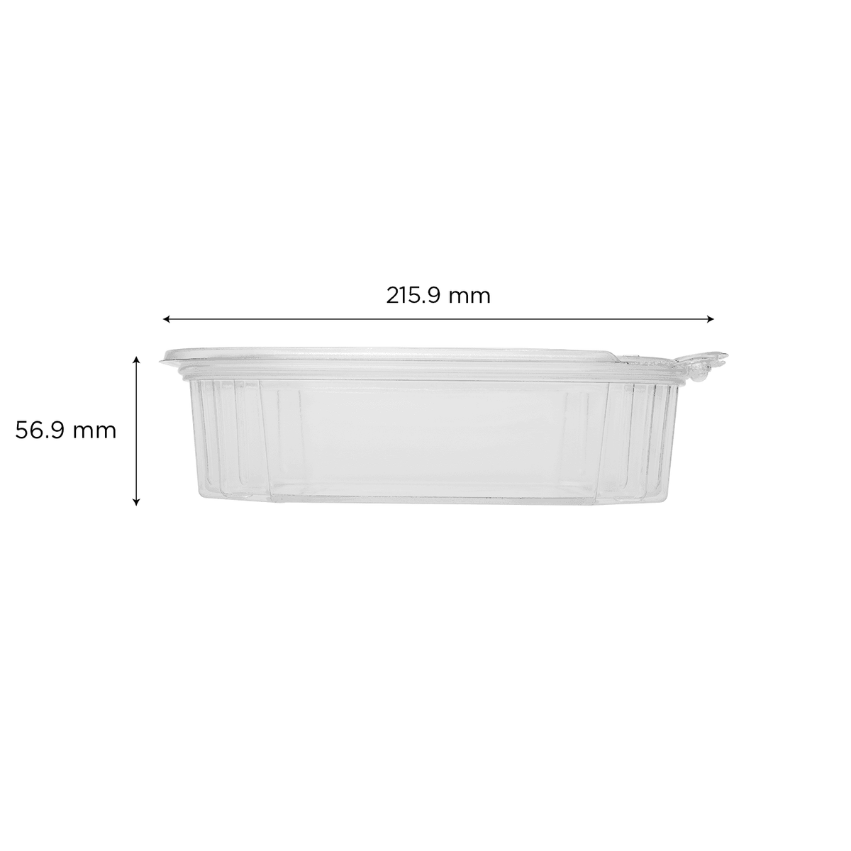 Karat 48 oz PET Tamper Resistant Deli Containers with Flat Lid — 120 sets — product photo 5