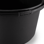 Karat 52 oz PP Tamper Resistant Injection Molded Microwaveable Black Food Container w/Clear lid — 150 sets — product photo 6