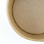 Karat 6 oz Gourmet Paper Food Container, Kraft, 96 mm — 500 ct — product photo 6