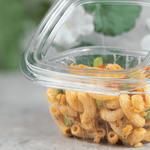 Karat 6 oz Hinged Deli Container, PET — 400 ct — product photo 4