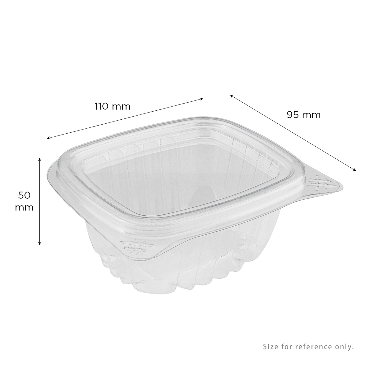 Karat 6 oz Hinged Deli Container, PET — 400 ct — product photo 5