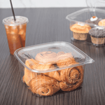 Karat 64 oz PET Tamper Resistant Deli Containers with Flat Lid — 120 sets — product photo 3