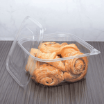 Karat 64 oz PET Tamper Resistant Deli Containers with Flat Lid — 120 sets — product photo 4