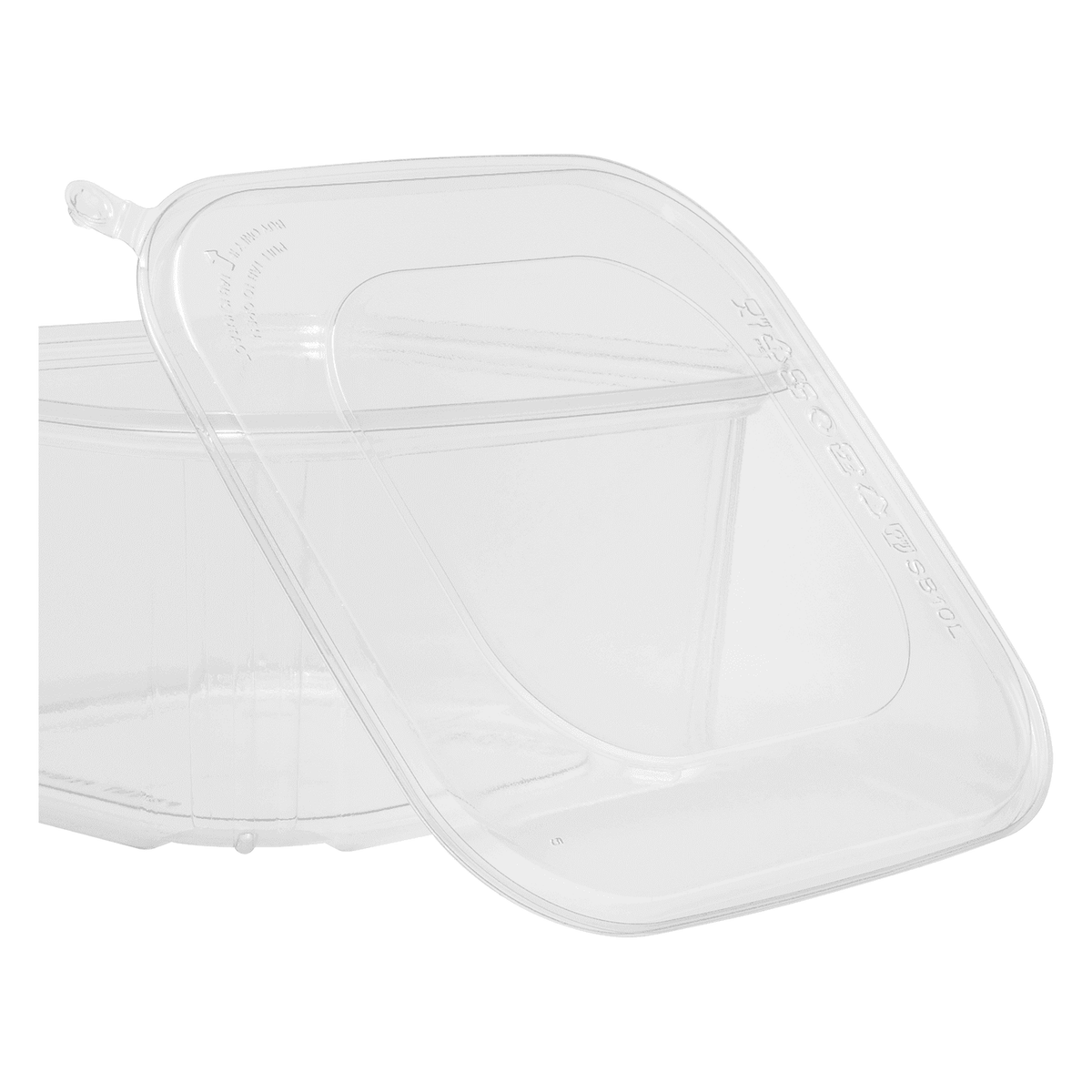 Karat 64 oz PET Tamper Resistant Deli Containers with Flat Lid — 120 sets — product photo 8