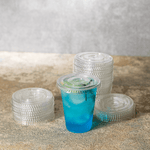 Karat 7 oz Cup Lids, PET, 74 mm — 1,000 ct