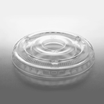 Karat 7 oz Cup Lids, PET, No Hole, 74 mm — 1,000 ct — product photo 2
