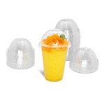 Karat 7 oz Plastic Dome Cup Lids, PET, 74 mm — 1,000 ct — product photo 9