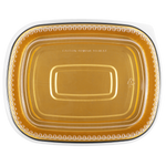 Karat 72 oz Black and Gold Aluminum Pans with PET Dome Lids — 50 sets — product photo 5