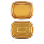 Karat 72 oz Black and Gold Aluminum Pans with PET Dome Lids — 50 sets — product photo 9