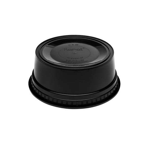 Karat 8 oz Deli Containers with Lids, Injection Molded PP, Black — 240 sets — product photo 8