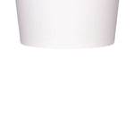 Karat 8 oz Gourmet Paper Food Container, White, 96 mm — 1,000 ct — product photo 6