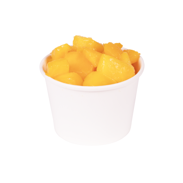 Karat 8 oz Gourmet Paper Food Container, White, 96 mm — 1,000 ct — product photo 9