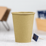 Karat 8 oz Paper Coffee Cups, Kraft, 80 mm — 1,000 ct — product photo 4