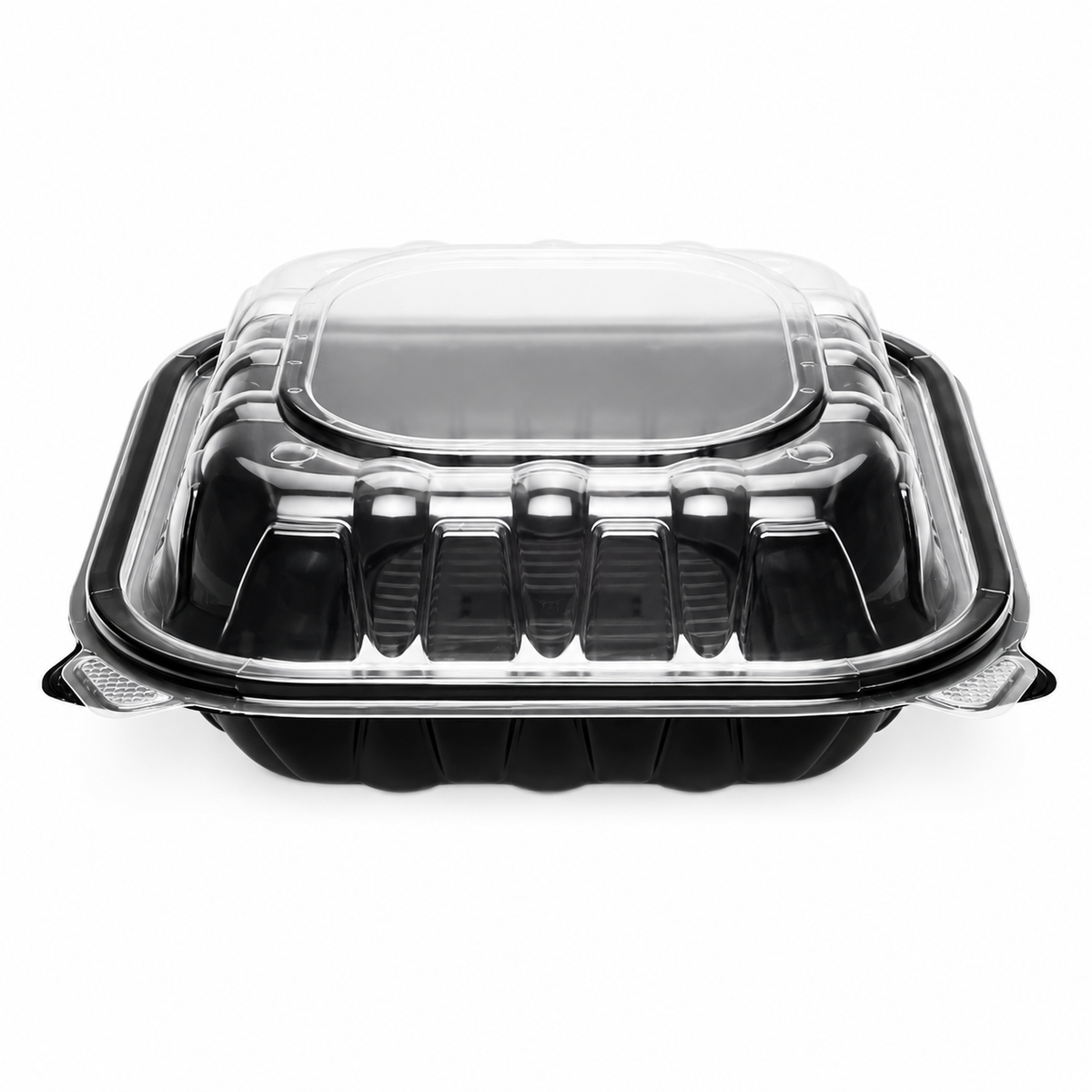 Karat 8" x 8" Premium PP Hinged Container — 150 ct — product photo 2