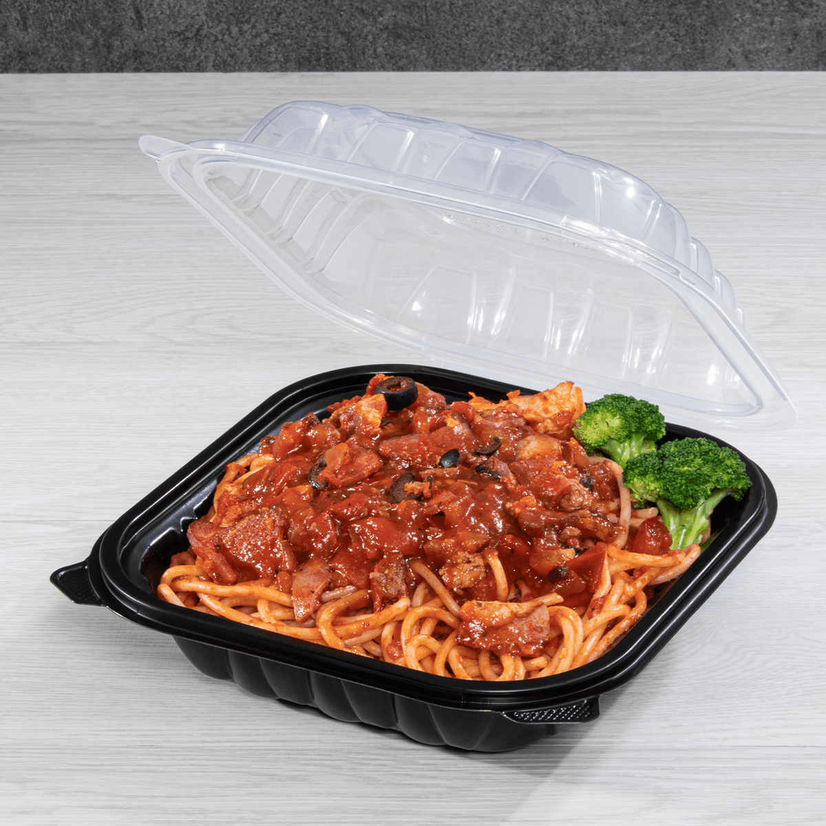 Karat 8" x 8" Premium PP Hinged Container — 150 ct — product photo 5