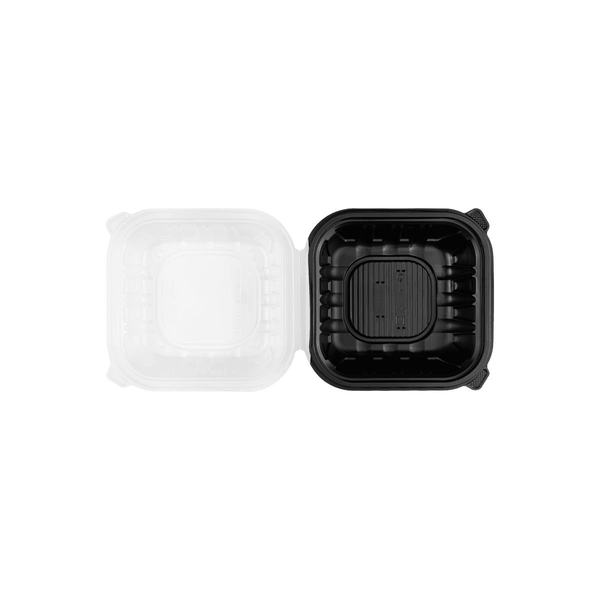 Karat 8" x 8" Premium PP Hinged Container — 150 ct — product photo 8