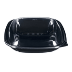 Karat 80 oz Square Disposable Salad Bowls, PET, Black — 50 ct — product photo 6