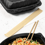 Karat 9.5" Individually Wrapped Bamboo Chopsticks — 1,000 Pairs