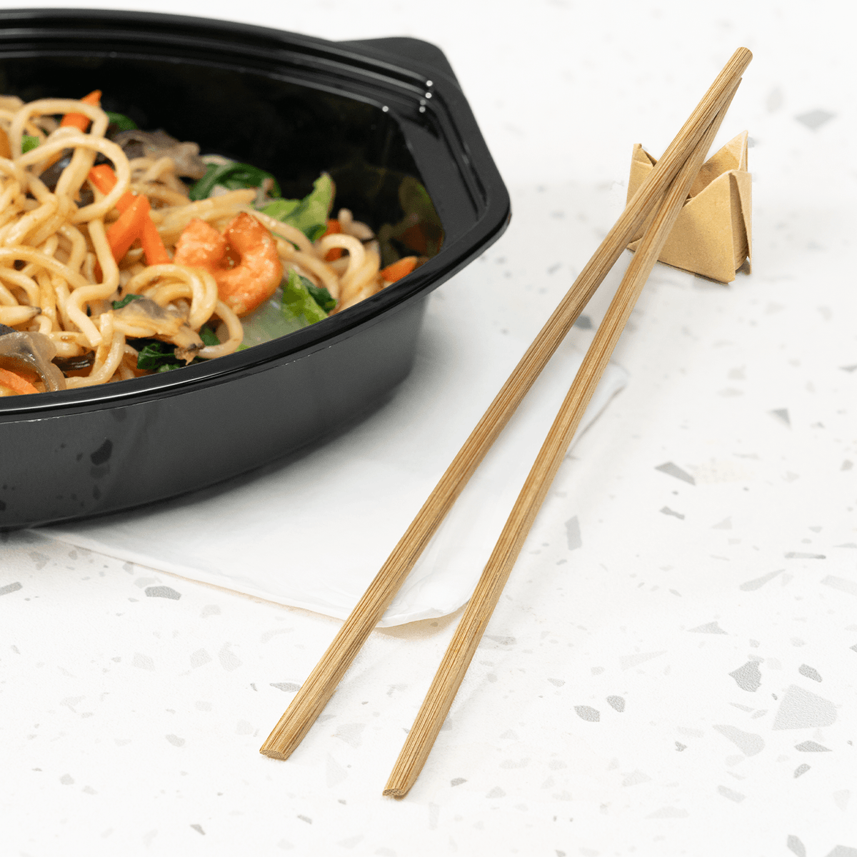 Karat 9.5" Individually Wrapped Bamboo Chopsticks — 1,000 Pairs — product photo 3