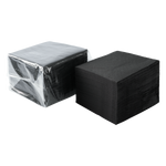 Karat 9.5" x9.5" Beverage Napkins, Black — 4,000 ct — product photo 2