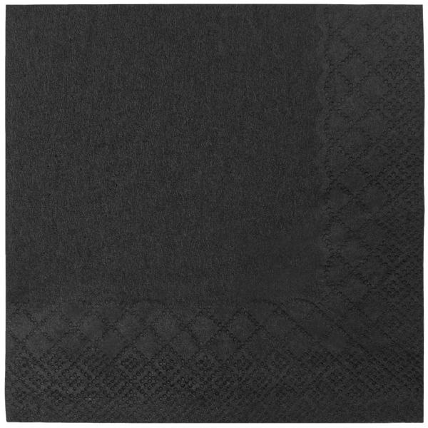 Karat 9.5" x9.5" Beverage Napkins, Black — 4,000 ct — product photo 8