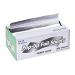 Karat 9" x 10.75" Heavy-Duty Pop-up Aluminum Foil Sheets — 3,000 sheets — product photo 2