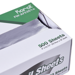 Karat 9" x 10.75" Heavy-Duty Pop-up Aluminum Foil Sheets — 3,000 sheets — product photo 4