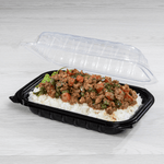 Karat 9" x 6" Premium PP Hinged Container — 150 ct — product photo 3