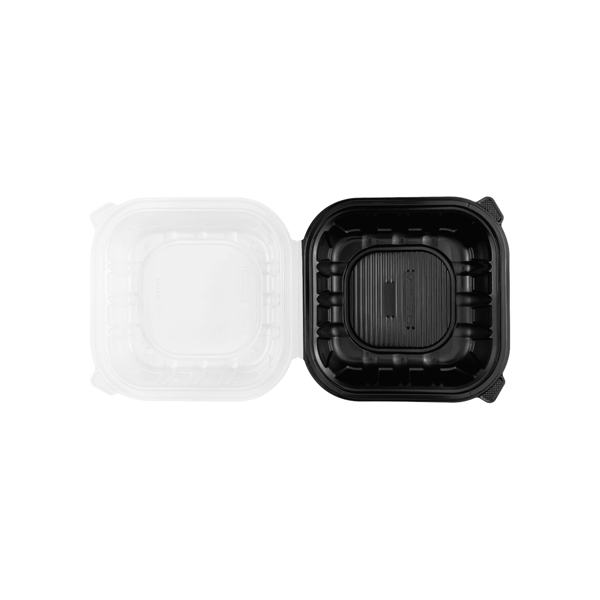 Karat 9" x 9" Premium PP Hinged Container — 150 ct — product photo 9