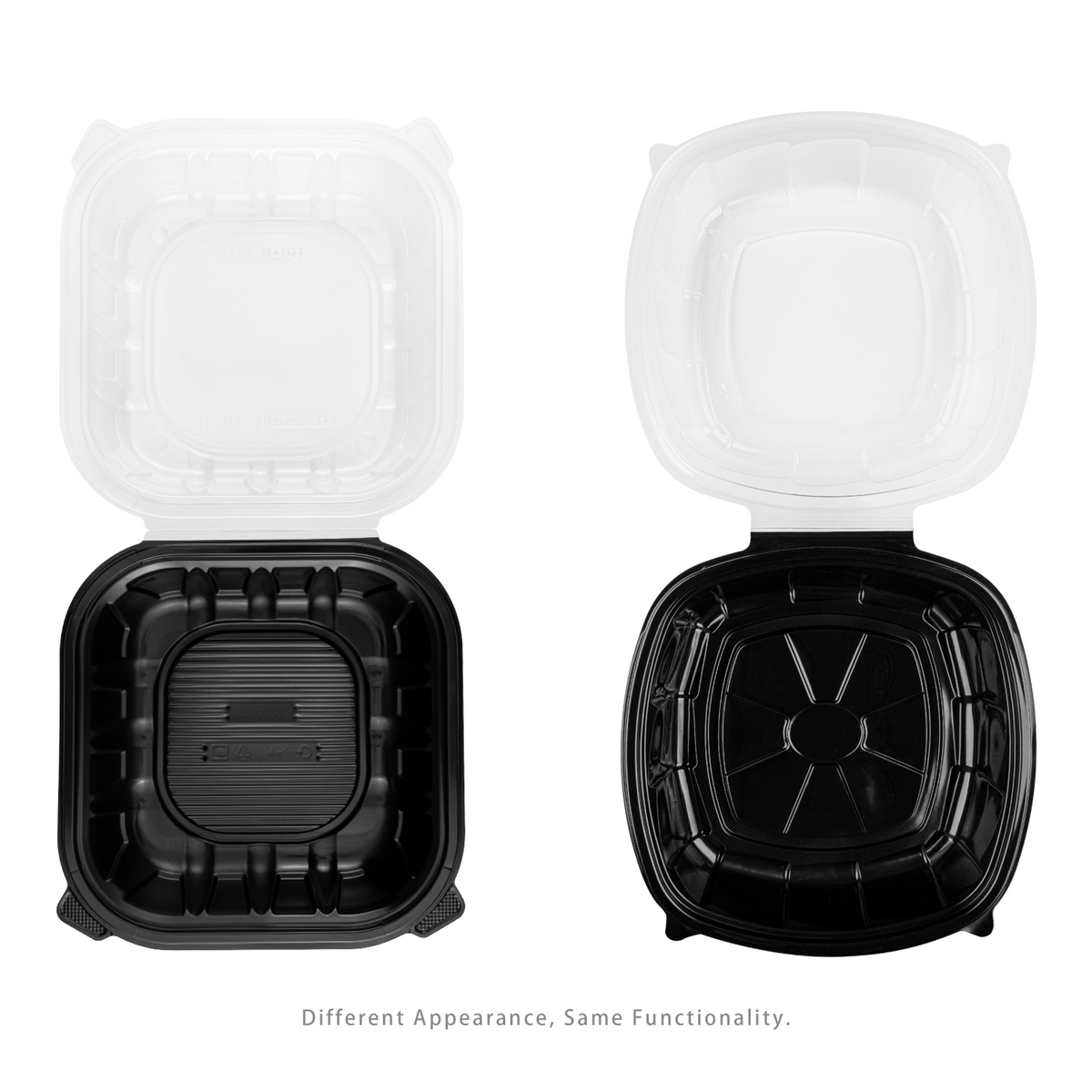 Karat 9" x 9" Premium PP Hinged Container — 150 ct — product photo 10